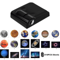 Miniatyrbillede 1 af 11: Moon Galaxy Projektionslampe Baggrund Atmosfære Nattlys Sort A-A