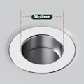 Miniatyrbild 8 av 10: 24-pack självbevattnande spikar - Automatisk växtbevattnare - Justerbar ventilomkopplare - Inomhus- och utomhusbevattningssystem 12 st 12 pcs