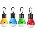 4-pack LED Campinglampor Portabla Vattentäta Glödlampor Batteridrivna