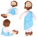Miniatyrbillede 7 af 10: 30cm Plys Jesus Bamse til Dukke Kristent Legetøj Behagelig Søvn til Dukke Religiøst Legetøj Hjemmeindretning Voksen