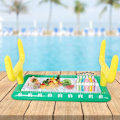 Miniatyrbillede 2 af 5: Pool Kopholder, Oppustelig Drikkeholder, Frugtdrik Bar Pool Flyder Sommer Strand, til Udendørs Vandfest Svømmelegetøj