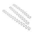 Miniatyrbillede 3 af 8: Erstatningssoffa Stol fjedre fjedre med clips 45cm