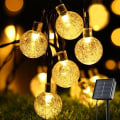 Miniatyrbilde 2 av 6: Solcellelamper utendørs, 30 LED-sollamper lysslynge sollamper utendørs hage