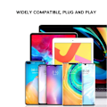 Pikkukuva 11 / 11: USB-C Type C -kuulokkeet johdolla Phone 15/15Plus/15Pro -puhelimelle, In-Ear -kuulokkeet Android-laitteille, kuulokemikrofoni puhelimelle