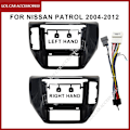 Miniatyrbilde 2 av 7: 9 tommers for Nian Patrol 2004-2012 Fascia Panel Radio Bil Android MP5-spiller Husramme Hovedenhet Stereo Dashborddeksel