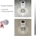 Miniatyrbillede 3 af 5: Krystal LED Bordlampe, Genopladelig Trådløs Bordlampe, Touch Dæmpning LED Sengelampe til Stue Soveværelse Hotel Mors Dag