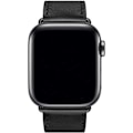 Pikkukuva 4 / 5: Musta/ruskea Yhteensopiva Apple Watch -ranneke 38/40/41 mm, nahka