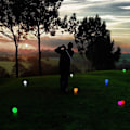 Miniatyrbilde 3 av 5: 1/2 6stk Sports LED for golfballer som lyser i mørket Nattlys 1 stk