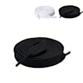Miniatyrbillede 1 af 2: Snørebånd - Flade [100 cm] - Flere farvevalg Black one size