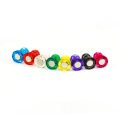 Pikkukuva 2 / 2: Jääkaappimagneetti - Pushpin-magneetti - Akryyli - 7kpl Multicolor