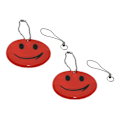 Miniatyrbillede 2 af 2: Refleks - Dobbeltpakke - Smiley - Flere farvevalg Red
