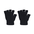 Miniatyrbilde 2 av 2: Firkantede votter, korte og fingerløse Black one size