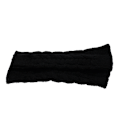 Pikkukuva 2 / 2: Irtohihat neulottu, sormeton ja lyhyt [20cm] - Ranteenlämmittimet Black