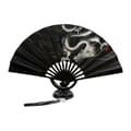Viuhka - Suuri 27 cm - M19 - Lohikäärme Black