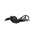 Pikkukuva 3 / 4: Kengännauhat - Pyöreät vahatut [80 cm] - Useita värivaihtoehtoja Black one size