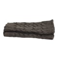 Miniatyrbilde 1 av 4: Armvarmere strikket, fingerløse & korte - Mørkegrå [20cm] - Håndleddsvarmere Dark grey