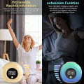 Miniatyrbilde 4 av 5: Vekkerklokke med lys - Vekkerklokke med lys - Barnevekkerklokke med Bluetooth-høyttaler 1 stk
