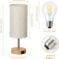 Miniatyrbilde 4 av 8: Minimalistisk design for hjemmet ditt? - Denne dimbare bordlampen med berøringskontroll