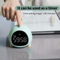 Miniatyrbillede 2 af 5: Dinosaur-vækkeur, børnevækkeur med timer, dobbelt alarm