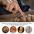 Miniatyrbild 2 av 8: Handborrmaskin med 1,5/2,0/3,0/4,0/5,0 mm bits, manuell