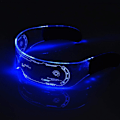 Miniatyrbilde 3 av 8: Halloween LED lys opp briller - Neon briller - Cyberpunk LED Visor briller -