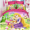 Miniatyrbild 1 av 2: Princess 05# Sängset Princess-serien Storlek Tredelad Täckeöverdrag