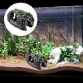 Miniatyrbillede 4 af 8: Akvariedekoration Akvariedekoration Resin Akvarietilbehør Sort