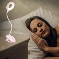 Pikkukuva 5 / 5: LED-pöytävalaisin, silmäystävällinen kiinnityslappu, kiinnityslamput, lukulamput, vaaleanpunainen