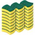 Pikkukuva 1 / 5: Monikäyttöinen hankaussieni intensiiviseen käyttöön. Mitat 11 x 7 x 3 cm (4,3 x 2,8 x 1,2). Pakkaus 24 kpl.