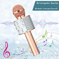 Miniatyrbild 4 av 5: Ankuka Karaoke Mikrofon Barn, 2-pack Trådlös Magisk Sång Bluetooth