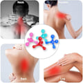 Pikkukuva 6 / 6: Anself Mini Massager 4 Head Massage Tool Body Massager Body Massager for