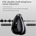 Pikkukuva 3 / 8: Langattomat nappikuulokkeet Bluetooth 5.3 Open Ear -kuulokkeet pyöräilyyn