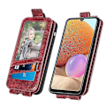 Miniatyrbild 3 av 5: För Samsung Galaxy A32 4g Dragkedja Plånbok Vertikal Flip Läder Telefonfodral