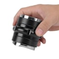 Miniatyrbillede 2 af 7: 5,8 cm justerbar rustfri stål kaffemåler med dobbelt funktion