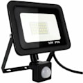 Miniatyrbild 1 av 4: 30w LED-strålkastare för utomhusbruk med rörelsesensor, kraftfull LED-strålkastare, 6000k