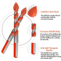 Miniatyrbilde 4 av 5: 10 stk Multifunksjonell Shank Tungsten Carbide Borsett Ultimate Punch Sets Metall Betong Mur Glass Bor