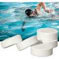 Miniatyrbillede 4 af 5: 50 multifunktionelle klortabletter til øjeblikkelig desinfektion af badekar, swimmingpool, spa - ksize THSINDE
