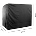 Pikkukuva 5 / 5: Vedenpitävä 3-istuttavan puutarhakeinusuojus 220x125x175cm 210D Oxford Anti-U