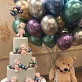 Miniatyrbillede 8 af 8: Metallic ballon, 50 stk. farverige balloner sæt af