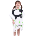 Pikkukuva 2 / 4: Lasten hupullinen puuvillainen hupullinen pyyhe kylpy/rantaponcho Panda