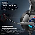Pikkukuva 3 / 7: Peliheadset-pelikuulokkeet mikrofonilla ja melunvaimennuksella