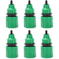 Miniatyrbillede 1 af 4: Haveslange Slange Envejs Adapter Hane Fitting Til Vanding Pakke med 6