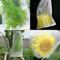 Miniatyrbillede 4 af 5: Sæt med 100 insektnetposer - til beskyttelse af blomster og frugter