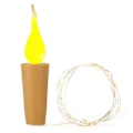 Miniatyrbillede 2 af 8: 10 stk. kork streng lys kæde fe lys vinflaske LED lampe batteri