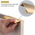Miniatyrbilde 3 av 4: 150 mm matt gull møbelhåndtak, integrert aluminiumhåndtak