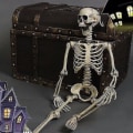 Miniatyrbilde 5 av 5: 90cm Full Size Poseable Menneskelig Prop Skjelett Fest Spøkelseshus Dekorasjoner