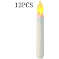 Miniatyrbild 3 av 5: Set med 12 LED-ljus, flamlösa bordsljus, batteridrivna Harry Potter-ljus för mors dag-present, fest, bröllop, kyrkdekorationer