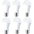 Pikkukuva 1 / 2: LED-lamppu B22 10W vastaa 80W 1000lm, lämmin valkoinen 3000K, 6 kpl [Energialuokka A+]