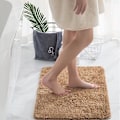 Miniatyrbillede 2 af 5: Husholdningsbadeværelse absorberende skridsikre gulvmåtter stue Høj fløjl gulvmåtter Indgangsmåtte 40 * 60cm