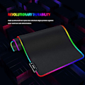 Miniatyrbilde 3 av 8: RGB-spillmusematte - stor og langstrakt LED-musematte, 14\"